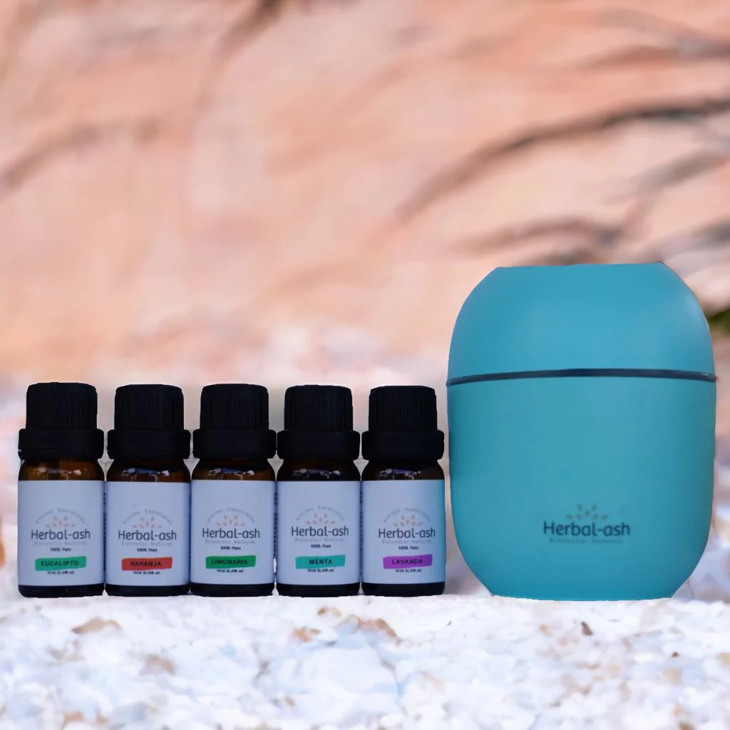 Mega Kit con difusor eléctrico y 5 aceites esenciales