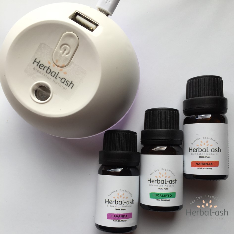 Difusor de aromas eléctrico con 3 Aceites Esenciales - Imagen 2